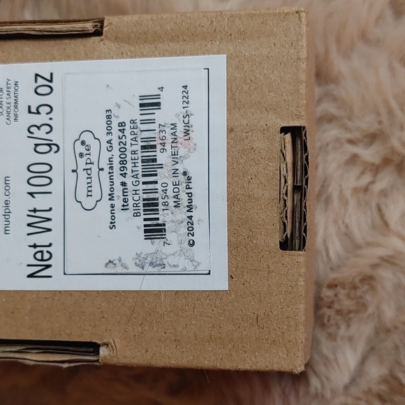 New Birch Gather 2 Pack Taper Candles - Picture 5 of 5